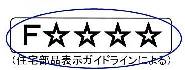 ホルムアルデヒド発散等級の表示例