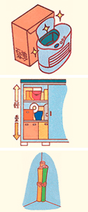 物置を上手に活用、役立つ収納法